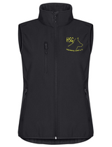 Clique CLASSIC SOFTSHELL VEST Damen - schwarz - HSG Nürnberger Land
