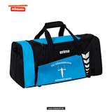 Erima Six Wings Sporttasche - curacao/weiß - Logo Herren - TSV Königsbrunn - Turnen