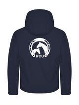 Clique CLASSIC SOFTSHELL HOODY - Herren - blau - Reitclub Ulrichshof e.V.