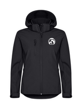Clique CLASSIC SOFTSHELL HOODY - Damen - schwarz - Reitclub Ulrichshof e.V.