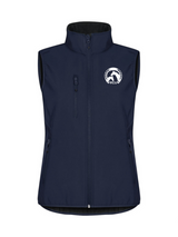 Clique CLASSIC SOFTSHELL VEST - Damen - blau - Reitclub Ulrichshof e.V.