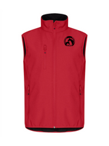 Clique CLASSIC SOFTSHELL VEST - Herren - rot - Reitclub Ulrichshof e.V.