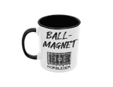 Tasse Sport oder Fan Tasse Basketball Korbleger "Ballmagnet"