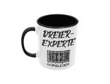 Tasse Sport oder Fan Tasse Basketball Korbleger "Dreierexperte"