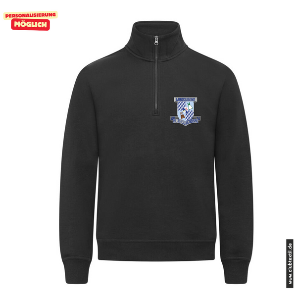 Clique MIAMI HALF ZIP - Erwachsene - schwarz - Landjugend Althegnenberg e.V.