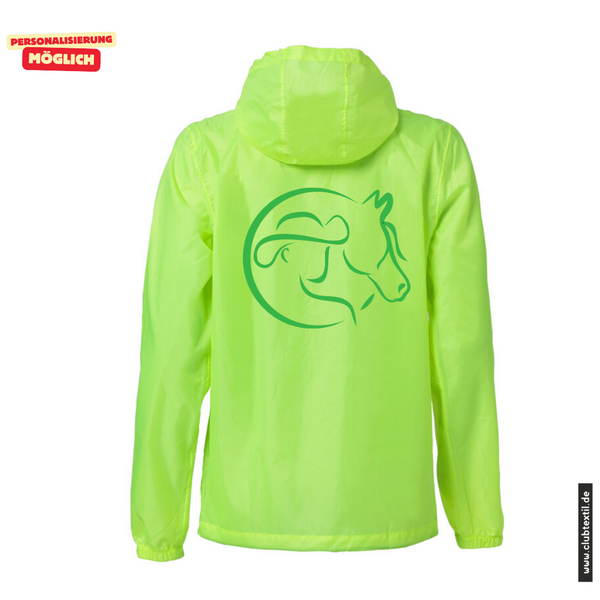 Clique BASIC RAIN JACKET - Unisex - Leuchtgelb - VFD e.V. - Bleibach