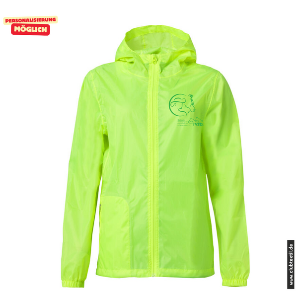Clique BASIC RAIN JACKET - Unisex - Leuchtgelb - VFD e.V. - Bleibach