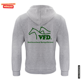 Clique BASIC-HOODY - Erwachsene - Grey Melange - VFD Marktgräflerland