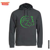 Clique CLASSIC-HOODY - Erwachsene - Anthracite Melange - VFD e.V. - Bleibach
