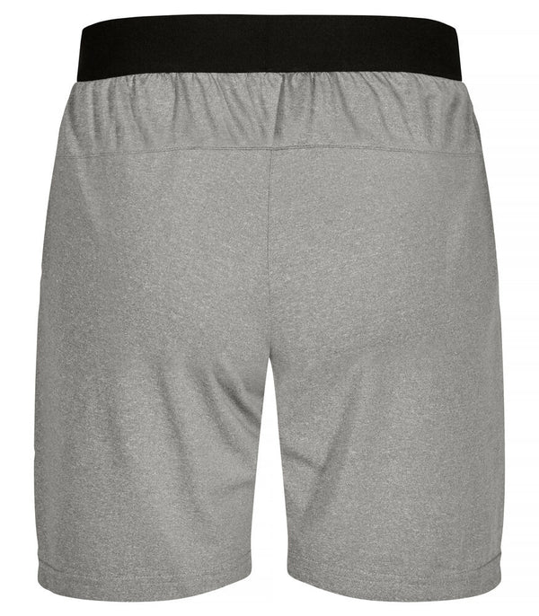 Clique BASIC ACTIVE SHORT - Unisex - graumeliert - Landjugend Althegnenberg e.V.