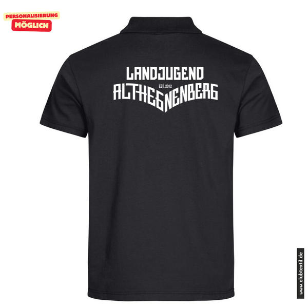 Clique POLO - Kinder - schwarz - Landjugend Althegnenberg e.V.