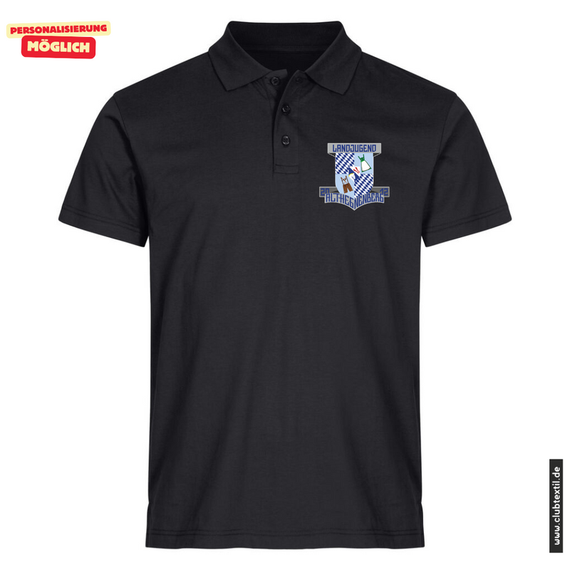 Clique POLO - Kinder - schwarz - Landjugend Althegnenberg e.V.