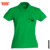 Clique Basic POLO - Damen - Apple Green - VFD Marktgräflerland