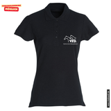 Clique Basic POLO - Damen - Black - VFD Marktgräflerland
