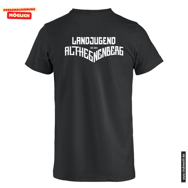 Clique BASIC-T - Kinder - schwarz - Landjugend Althegnenberg e.V.