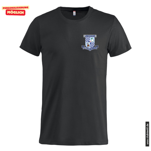 Clique BASIC-T - Herren - schwarz - Landjugend Althegnenberg e.V.