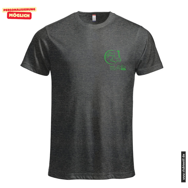 Clique NEW CLASSIC-T - Herren - Anthracite Melange - VFD e.V. - Bleibach