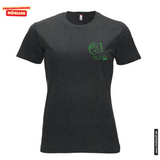 Clique NEW CLASSIC-T - Damen - Anthracite Melange - VFD e.V. - Bleibach