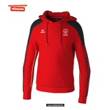 ERIMA EVO STAR Kaputzensweat - Rot - Herren - SVM JJ