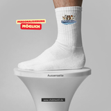CT Tennissocken - weiß/bunt - Fdv Aichacher Doggenfreunde
