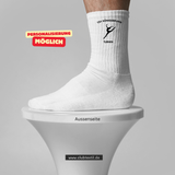CT Tennissocken - weiß/bunt - TSV Königsbrunn Damen Turnen logo 2
