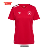 Hummel Authentic Poly Jersey S/S Damen Rot SV Mering Handball