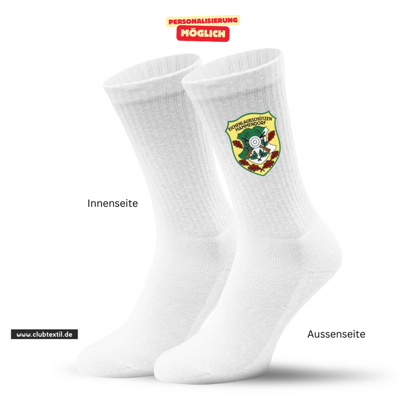 CT Tennissocken Schützenverein Eichenlaub Mammendorf e.V.  - weiß/weiß/bunt