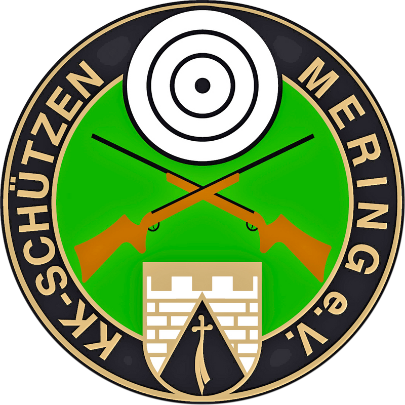 Daiber Schlauchschal - schwarzgrau meliert - KK-Schützen Mering e.V.