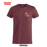 Clique BASIC-T Kinder - bordeaux - V 2 - Feuerwehrverband Augsburg