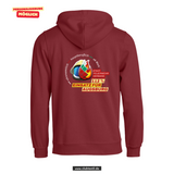 Clique BASIC Hoody - Unisex - bordeaux - V 1 - Feuerwehrverband Augsburg