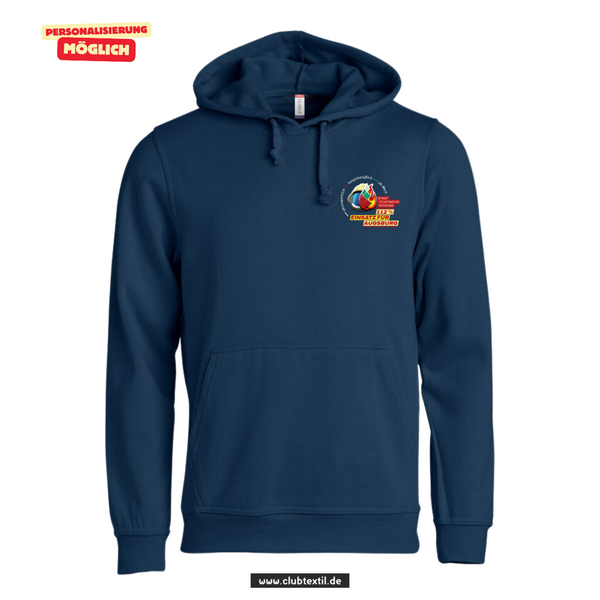 Clique BASIC Hoody Kinder - navy - V 2 - Feuerwehrverband Augsburg