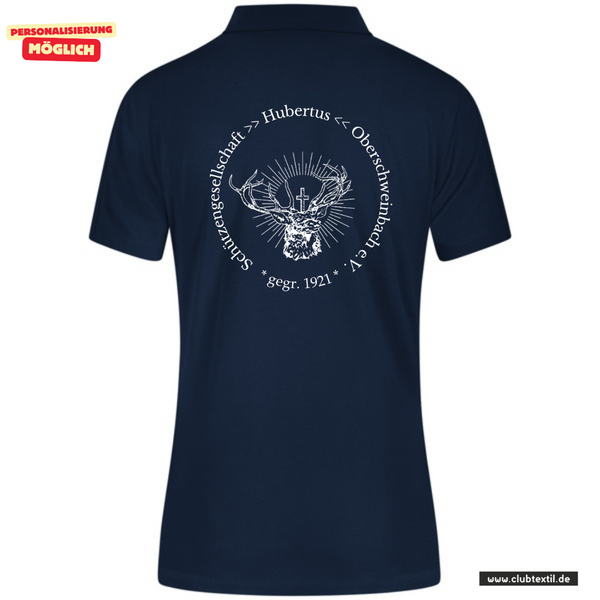 Jako POWER POLO - marine - Damen - SG Hubertus Oberschweinbach