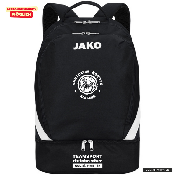 JAKO Rucksack Ionic mit Bodenfach - Kissinger SC e.V. - Karate