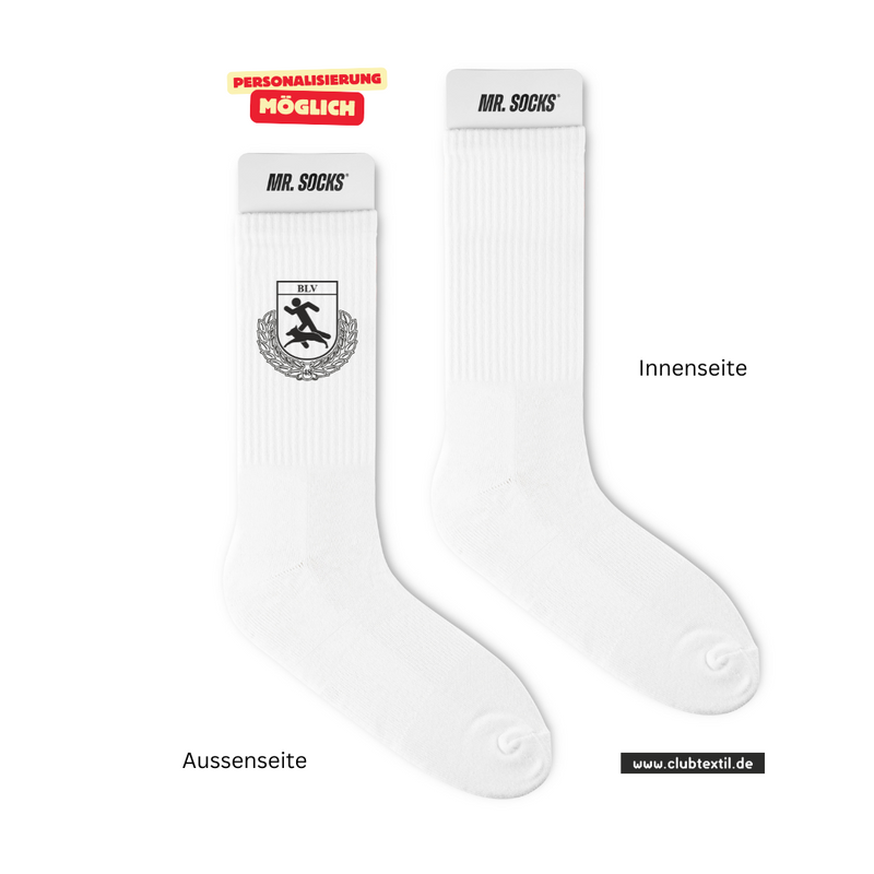 CT Tennissocken BLV-Hundesport e.V. - weiß/weiß/schwarz