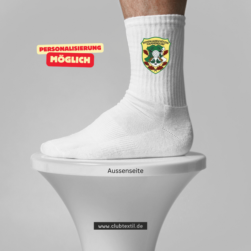 CT Tennissocken Schützenverein Eichenlaub Mammendorf e.V.  - weiß/weiß/bunt