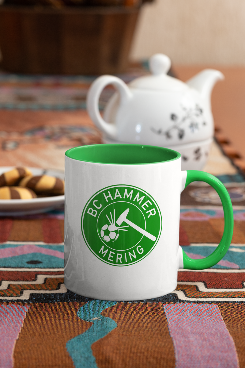 CT Tasse BC Hammer Mering Logo - grün