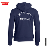 Clique BASIC-HOODY FULL ZIP - Damen - marine -  KK-Schützen Mering e.V.