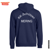 Clique BASIC-HOODY FULL ZIP - Herren - marine - KK-Schützen Mering e.V.