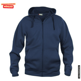 Clique BASIC-HOODY FULL ZIP - Herren - marine - SG Hubertus Oberschweinbach