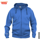 Clique BASIC-HOODY FULL ZIP - Herren - royal - SG Hubertus Oberschweinbach