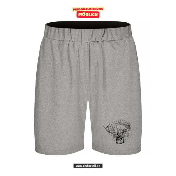 Clique BASIC ACTIVE SHORT - Kinder - graumeliert - SG Hubertus Oberschweinbach