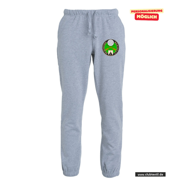 Clique BASIC PANTS - Unisex - graumeliert - KK-Schützen Mering e.V.