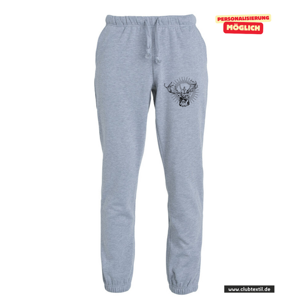 Clique BASIC PANTS - Kinder - graumeliert - SG Hubertus Oberschweinbach