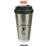 CT CoffeeToGo Becher - silber - TSV Königsbrunn Damen Turnen Logo 2