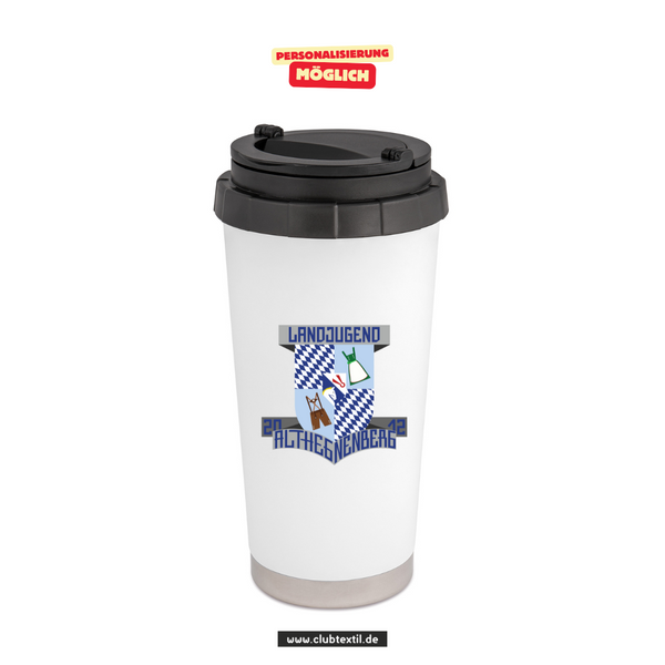 CT CoffeeToGo Becher - weiß - Landjugend Althegnenberg e.V.