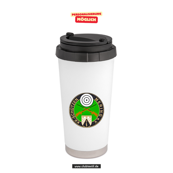 CT CoffeeToGo Becher - weiß - KK-Schützen Mering e.V.
