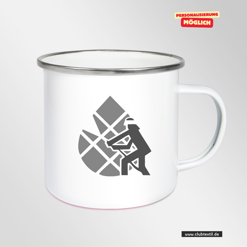 CT Emailletasse - V 2 - Feuerwehrverband Augsburg