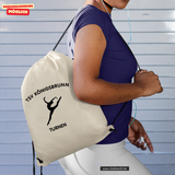 CT Gymbag - natur - TSV Königsbrunn Damen Turnen Logo 2