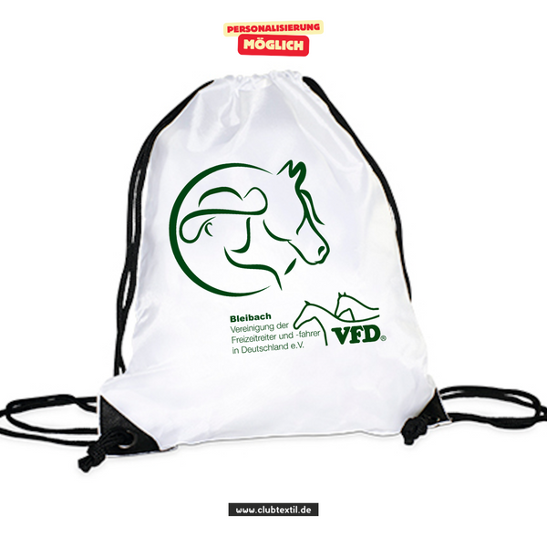 CT Gymbag - weiß - VFD e.V. - Bleibach