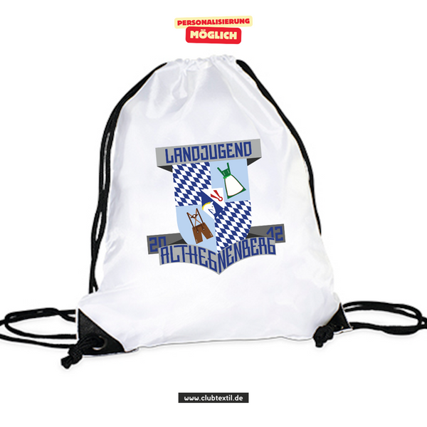 CT Gymbag - weiß - Landjugend Althegnenberg e.V.